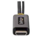 StarTech.com cable adaptador HDMI a DisplayPort, activo, 4K a 60Hz, HDR, alimentado por bus USB. SKU 128-HDMI-DISPLAYPORT.