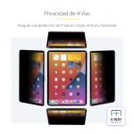 StarTech.com Filtro de Privacidad Táctil de 4 Vías para Orientación Horizontal/Vertical +/-30°, Anti Luz (51%) Mate, apto para iPad Pro de 12.9 Pulgadas Generación 3 y Superior. SKU: 129IP-PRIVACY-SCREEN