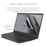 Filtro de privacidad para portátil de 13.3 pulgadas StarTech.com, mate y brillante, con reducción de luz azul del 51%. SKU: 133L-PRIVACY-SCREEN