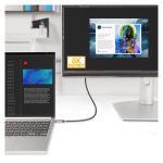 StarTech.com cable adaptador de 1 metro USB-C a HDMI con 8K 60Hz, 4K 144Hz, HDR10, y compatible con USB4, Thunderbolt 3 y 4, SKU 134B-USBC-HDMI211M