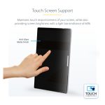 StarTech.com Filtro de Privacidad Táctil de 4 Vías con orientación horizontal/vertical, anti luz azul 51%, antirreflejo para Surface Pro 8/9/X de 13 pulgadas. SKU: 13SP-PRIVACY-SCREEN.