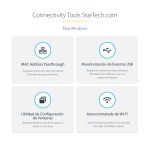 Adaptador Multipuerto USB-C de StarTech.com con triple salida de monitores HDMI y DisplayPort a 4K, puerto Gigabit Ethernet, lector de tarjetas SD/MicroSD y SKU 154B-USBC-MULTIPORT