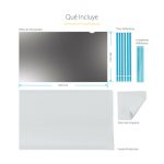 Imagen del StarTech.com Filtro de Privacidad de 15,6 pulgadas para portátil, con protector anti brillo y reducción de luz azul 51%. SKU: 156L-PRIVACY-SCREEN.