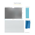 StarTech.com filtro de privacidad mate y antirreflectante para Macbook Pro 21/23 o portátiles de 16 pulgadas. Reduce el 51% de la luz azul. SKU 16M21-PRIVACY-SCREEN