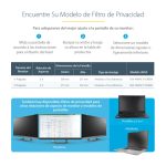 El filtro de privacidad de StarTech.com de 19 pulgadas con reducción de luz azul del 51% y ángulo de +/- 30 grados, SKU 1954-PRIVACY-SCREEN, protege su pantalla del brillo y miradas indiscretas.