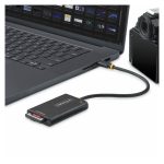 StarTech.com Lector USB-C de Tarjetas CFexpress Tipo B con USB 3.2 a 10Gbps, adaptador compacto para tarjetas de memoria CF Express 2.0, SKU 1B-USB-C-CFE-ADAPTER