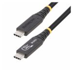 StarTech.com Cable USB4 de 1m, USB Tipo C Certificado USB-IF, soporte 40G, PD 3.1 EPR de 240W, 8K 60Hz, compatible con Thunderbolt y USB 3.2, SKU 1M-40G-USB4-CABLE