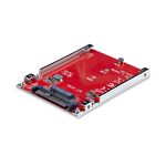 Adaptador M.2 a U.3 de StarTech para SSDs M.2 NVMe, conversor compacto y rápido, SKU 1M25-U3-M2-ADAPTER