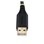 Cable de serie StarTech.com 1P3FFCNB-USB-SERIAL, longitud de 1 metro, color Negro, con conectores USB tipo A y DB-9
