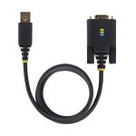 Cable de serie StarTech.com 1P3FFCNB-USB-SERIAL, longitud de 1 metro, color Negro, con conectores USB tipo A y DB-9