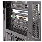 Tarjeta PCIe Serie de 2 Puertos StarTech.com con interfaz RS232 (DB9), perfil bajo y completo, retención COM, compatible con Windows y Linux. SKU 21050-PC-SERIAL-CARD