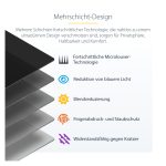 Filtro de privacidad StarTech.com con relación de aspecto 16:9 para monitor de 24 pulgadas, colgante, ángulo de visión de 30 grados, SKU 2469A-PRIVACY-SCREEN