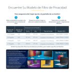 Imagen del StarTech.com filtro de privacidad dorado de 24 pulgadas para monitor 16:9 con SKU 2469G-PRIVACY-SCREEN, diseño removible y reversible, con ángulo de visión de 30 grados.