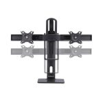 Soporte de escritorio StarTech.com para dos monitores de 27 pulgadas con capacidad de 12kg, soporte VESA 75x75 o 100x100, SKU 2MC1S-MONITOR-STAND