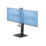 Soporte de escritorio StarTech.com para dos monitores de 27 pulgadas con capacidad de 12kg, soporte VESA 75x75 o 100x100, SKU 2MC1S-MONITOR-STAND