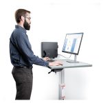 StarTech.com Soporte de Montaje en Pared para PC, soporta CPU de hasta 18kg, ajustes sin herramientas de 5cm a 20cm, SKU 2NS-CPU-WALL-MOUNT