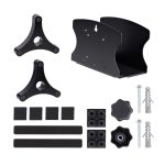 StarTech.com Soporte de Montaje en Pared para PC, soporta CPU de hasta 18kg, ajustes sin herramientas de 5cm a 20cm, SKU 2NS-CPU-WALL-MOUNT