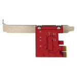StarTech.com tarjeta PCIe SATA de 2 puertos de 6Gbps, perfil completo o bajo, adaptador PCI Express a SATA, SKU: 2P6GR-PCIE-SATA-CARD