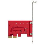 StarTech.com tarjeta PCIe SATA de 2 puertos de 6Gbps, perfil completo o bajo, adaptador PCI Express a SATA, SKU: 2P6GR-PCIE-SATA-CARD