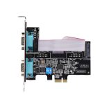 StarTech.com Tarjeta Serial PCI Express de 2 Puertos DB9 RS232/RS422/RS485, SKU 2S232422485-PC-CARD, compatible con Win/Linux y con Protección ESD Nivel 4