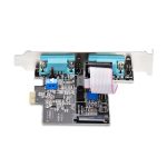 StarTech.com Tarjeta Serial PCI Express de 2 Puertos DB9 RS232/RS422/RS485, SKU 2S232422485-PC-CARD, compatible con Win/Linux y con Protección ESD Nivel 4