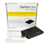 Lector y escritor de tarjetas de memoria SD StarTech.com con 2 ranuras, USB 3.0 y puerto USB-C modelo 2SD4FCRU3C