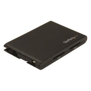 Lector y escritor de tarjetas de memoria SD StarTech.com con 2 ranuras, USB 3.0 y puerto USB-C modelo 2SD4FCRU3C