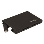 Lector y escritor de tarjetas de memoria SD StarTech.com con 2 ranuras, USB 3.0 y puerto USB-C modelo 2SD4FCRU3C