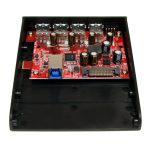 StarTech.com Panel Multipuertos Hub Concentrador USB 3.0 con velocidad de 5Gbps para bahía frontal de 3,5 o 5,25 pulgadas, SKU 35BAYUSB3S4