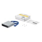 Lector Interno USB 3.0 de StarTech para tarjetas de memoria flash, compatible con UHS-II. SKU 35FCREADBU3