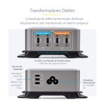 Cargador USB-C de 4 puertos StarTech.com con un puerto de 140W EPR, soporte PD 3.1 y tornillos de fijación, SKU 424DEU-USB-C-CHARGER.