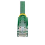 StarTech.com Cable de Red Cat5e Fast Ethernet de 2 metros en color verde sin enganche, SKU 45PAT2MGN, ideal para conexiones de red rápidas y seguras.