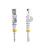 Cable StarTech.com de red Ethernet Cat5e blanco de 5 metros sin enganches, SKU 45PAT5MWH