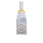 Cable StarTech.com de red Ethernet Cat5e blanco de 5 metros sin enganches, SKU 45PAT5MWH