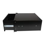 StarTech.com cajón metálico de 4U en acero negro de 19 pulgadas para montar en armario rack, SKU 4UDRAWER