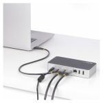 Cable USB4 StarTech.com de 50cm, soporta 40Gbps, Power Delivery 3.1 de 240W y resolución 8K 60Hz, SKU 50C-40G-USB4-CABLE