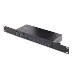 StarTech.com Hub ladrón USB 3.0 de 16 puertos con capacidad de 5 Gbps, diseño industrial en metal, montaje en rack o superficie, SKU 5G16AINDS-USB-A-HUB