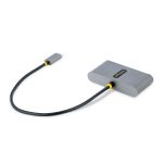 StarTech Hub Concentrador USB-C de 4 Puertos con entrega de alimentación de 100W, 2x USB-A, 2x USB-C, 5 Gbps y cable de 30 cm. SKU 5G2A2CPDB-USB-C-HUB.