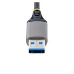 Imagen del StarTech.com Hub USB de 4 Puertos, USB 3.0 de 5Gbps, alimentado por el bus con cable de 30cm, modelo SKU 5G4AB-USB-A-HUB.