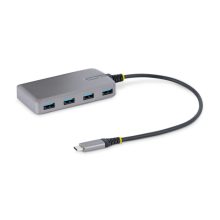 StarTech.com Hub USB de 4 Puertos, USB 3.0 de 5Gbps, Alimentado por el Bus, SKU 5G4AB-USB-C-HUB