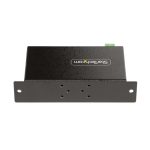 StarTech.com Hub USB Industrial de 4 Puertos Gestionado con caja de metal, protección ESD y sobrevoltaje, compatible con USB 3.2 Gen 1 de 5Gbps, SKU 5G4AINDRM-USB-A-HUB