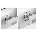 Soporte para monitor StarTech.com 6-MONITOR-ARM-A, tamaño 81,3 cm (32 pulgadas), color blanco, para escritorio