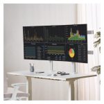 Soporte para monitor StarTech.com 6-MONITOR-ARM-A, tamaño 81,3 cm (32 pulgadas), color blanco, para escritorio