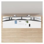 Soporte para monitor StarTech.com 6-MONITOR-ARM-A, tamaño 81,3 cm (32 pulgadas), color blanco, para escritorio