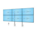 Soporte para monitor StarTech.com 6-MONITOR-ARM-A, tamaño 81,3 cm (32 pulgadas), color blanco, para escritorio