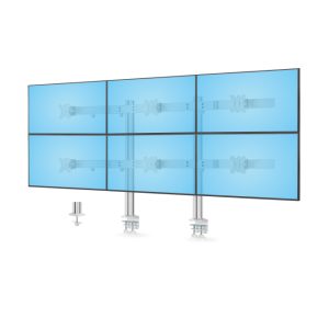 Soporte para monitor StarTech.com 6-MONITOR-ARM-A, tamaño 81,3 cm (32 pulgadas), color blanco, para escritorio