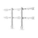 Soporte para monitor StarTech.com 6-MONITOR-ARM-A, tamaño 81,3 cm (32 pulgadas), color blanco, para escritorio