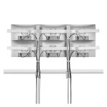 Soporte para monitor StarTech.com 6-MONITOR-ARM-A, tamaño 81,3 cm (32 pulgadas), color blanco, para escritorio