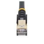 Cable StarTech.com Ethernet 7 metros CAT6a, blindado y snagless, 10 Gigabits, RJ45, PoE 100W, SKU 6ASPAT7MBK