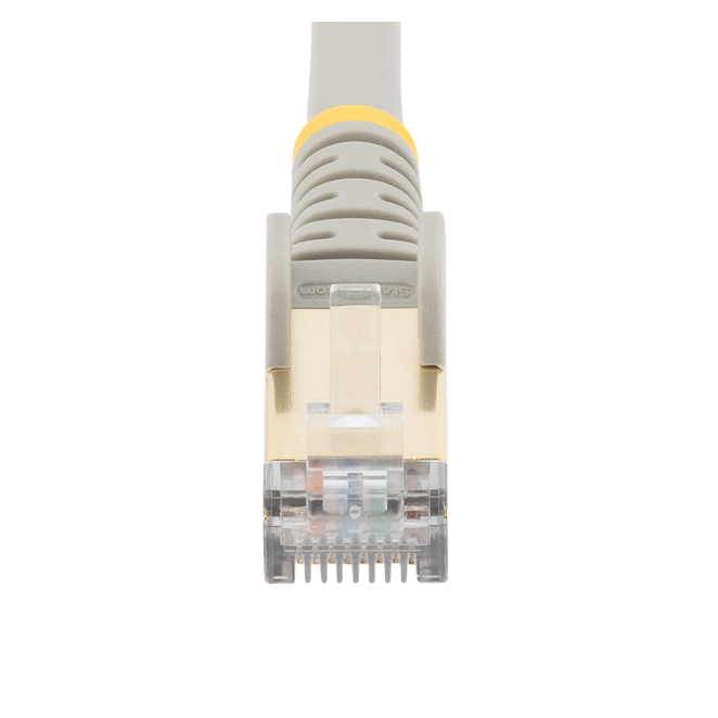 StarTech.com Cable 7m Ethernet CAT6a - Cable de Red de 10 Gigabits Blindado Snagless RJ45 PoE de 100W - Latiguillo STP de 10GbE con Alivio de Tensión - Fluke - UL - TIA - Gris 2 Beneficios del StarTech.com Cable 7m Ethernet CAT6a